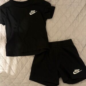 Nike Kids Black Matching Set
